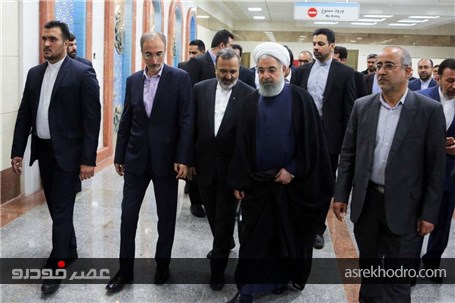 متروسواری رئیس‌جمهور در مشهد