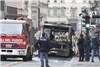 انفجار مهیب اتوبوس در پایتخت ایتالیا