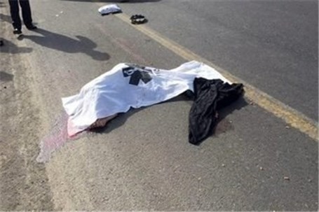 تصادف مرگبار پراید و عابر پیاده در جنوب تهران