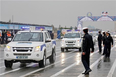 رزمایش ترافیک و خدمات سفر نوروز 98 در قزوین برگزاز شد