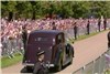 تمرین های سخت رانندگی برای عروس جدید ملکه