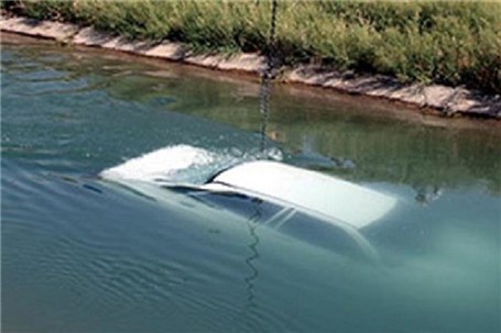 فوت ۲ نفر بر اثر سقوط خودرو در رودخانه