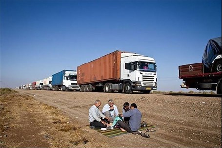 حرکت کامیون به سمت گذرگاه های مرزی خوزستان ممنوع شد