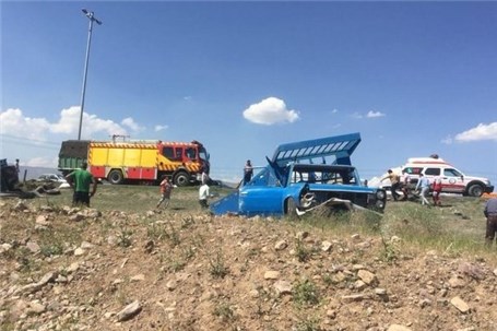 یک کشته و ۱۵ مصدوم در سه حادثه جاده‌ای در البرز