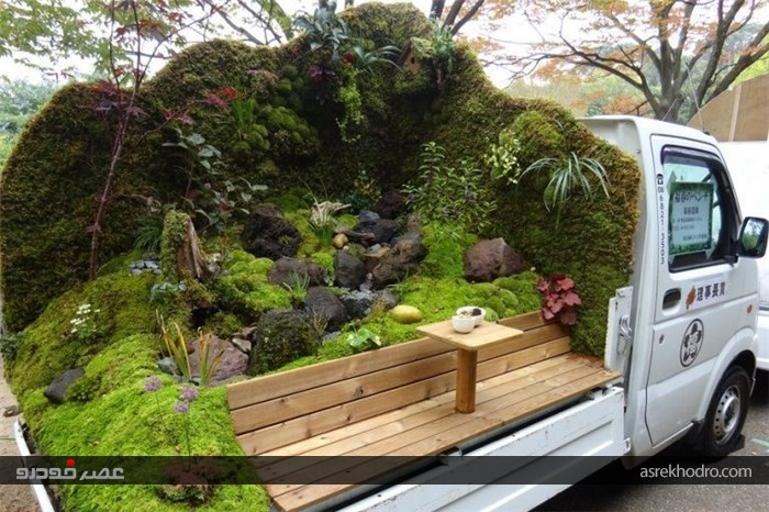 باغ های سیار ایده جالب ژاپنی ها +تصاویر