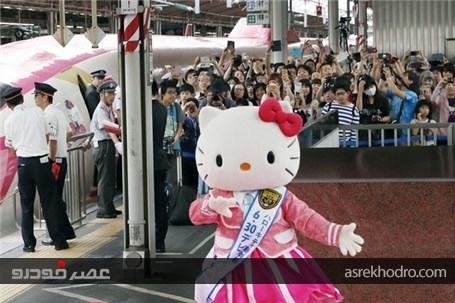 ابتکار جالب ژاپنی‌ها در خلق دخترانه‌ترین قطار دنیا +تصاویر