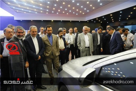 جمعی از سفرای جمهوری اسلامی ایران از دستاوردهای جدید سایپا بازدید کردند