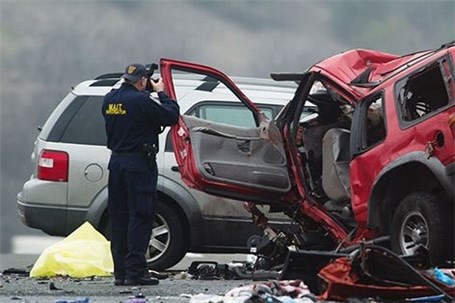 مصدومیت 7 کودک در سانحه رانندگیِ شمال فرانسه