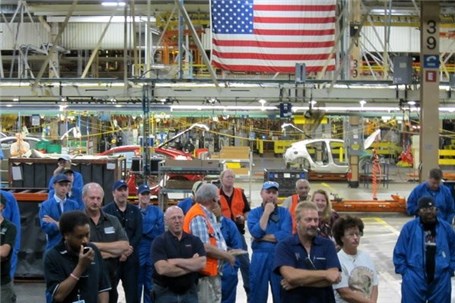مذاکره خودروسازان آمریکا با اتحادیه‌ کارگران برای بازگشایی خطوط تولید