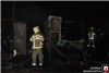 آتش گرفتن 3 مغازه تعمیرات خودرو در جاده خاوران + تصاویر