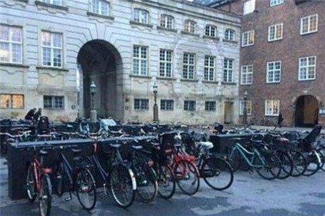 دوچرخه های نمایندگان مجلس دانمارک +عکس