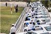 خودرو شاسی بلند ناوگان پلیس راهور در زمایش ترافیکی اربعین