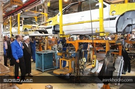 بازدید رئیس کل دادگستری استان مازندران از خط تولید شرکت ایران خودروی بابل
