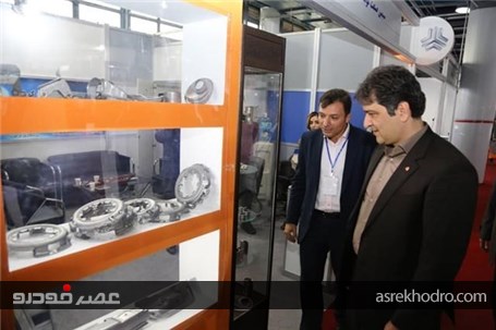 بازدید مدیرعامل سایپایدک از سیزدهمین نمایشگاه قطعه تهران