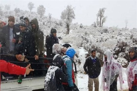 برف و کولاک در 11 استان کشور