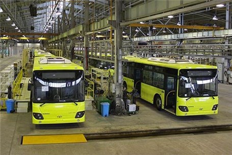 افزایش ۱۴.۴ درصدی تولید انواع اتوبوس، مینی بوس و ون