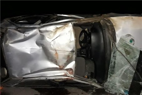 یک کشته و هشت مصدوم در تصادف جاده مشهد اردهال کاشان