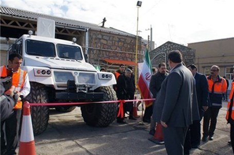 خودروی چند منظوره ترکول تحویل راهداری کردستان شد