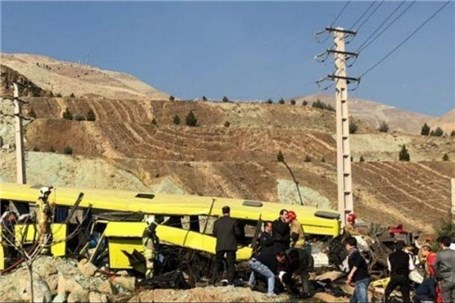 ادعای سکته راننده اتوبوس حادثه دانشگاه آزاد مورد تایید نیست