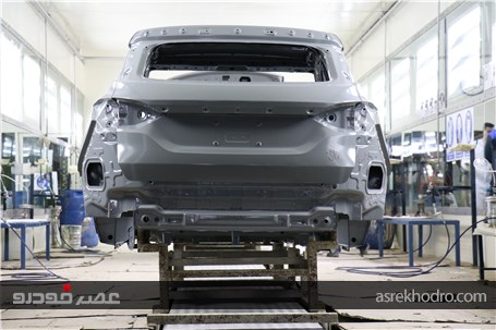 تولید کراس اوور هن تنگ X7 در عظیم خودرو استارت خورد