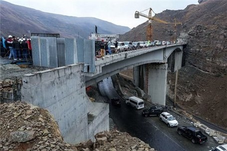 قطعه یک آزادراه تهران ـ‌ شمال در دهه فجر افتتاح می‌شود