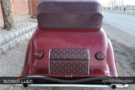 ساخت خودروهای کلاسیک بنز توسط هنرمندان اصفهانی