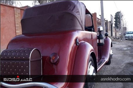 ساخت خودروهای کلاسیک بنز توسط هنرمندان اصفهانی
