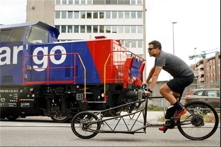 رونمایی سوئیسی‌ها از دوچرخه عجیب حمل بار