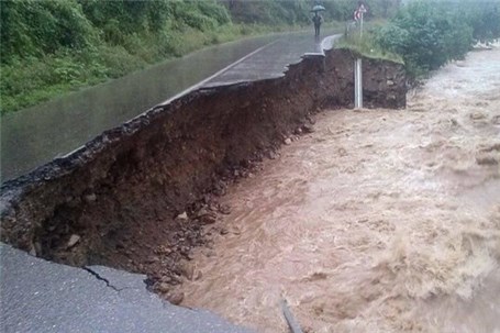 خسارت 500 میلیارد تومانی 2 سیلاب به راه‌های مازندران