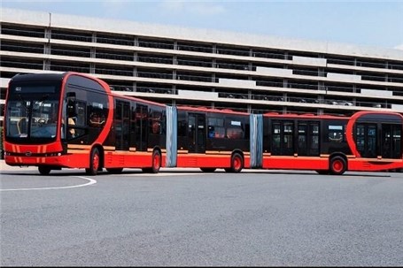 رونمایی از درازترین اتوبوس برقی دنیا با ظرفیت ۲۵۰ مسافر