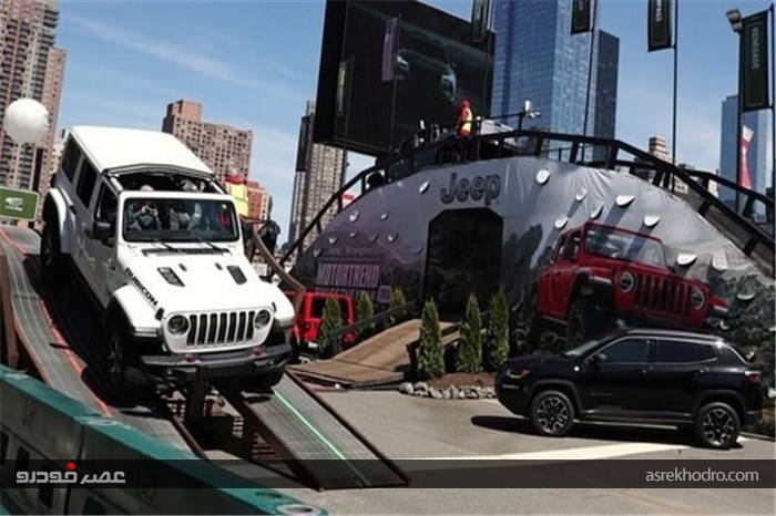 غول‌های خودروسازی جهان در نمایشگاه خودروی نیویورک