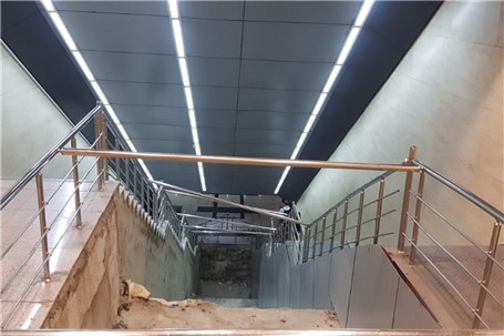 نصب پله برقی در ایستگاه متروی شادمان تا پایان تیرماه