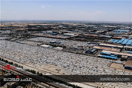 وضعیت پارکینگ‌ ایران خودرو در خرداد 98