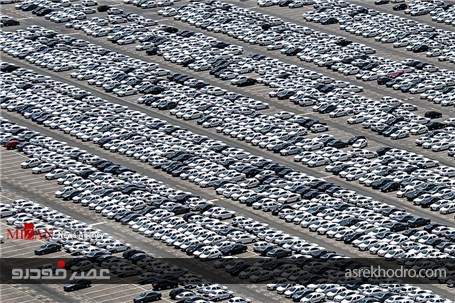 وضعیت پارکینگ‌ ایران خودرو در خرداد 98