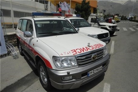 فعالیت۵۰ دستگاه آمبولانس ویژه کرونا در تهران
