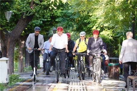 برگزاری همایش عمومی دوچرخه‌سواری با حضور شهرداران کلانشهرهای ایران