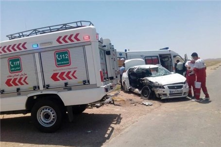 حادثه رانندگی در مهاباد ۲ کشته و ۹ زخمی برجا گذاشت
