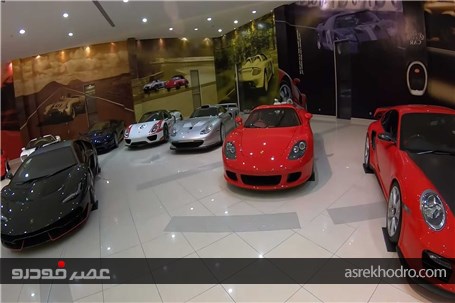 کلکسیون خودروهای میلیاردی در دبی