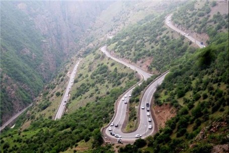 آزادراه چالوس-مرزن آباد مسدود است