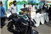 توقیف موتورسیکلت گران‌قیمت در اتوبان شهید بابایی + تصاویر