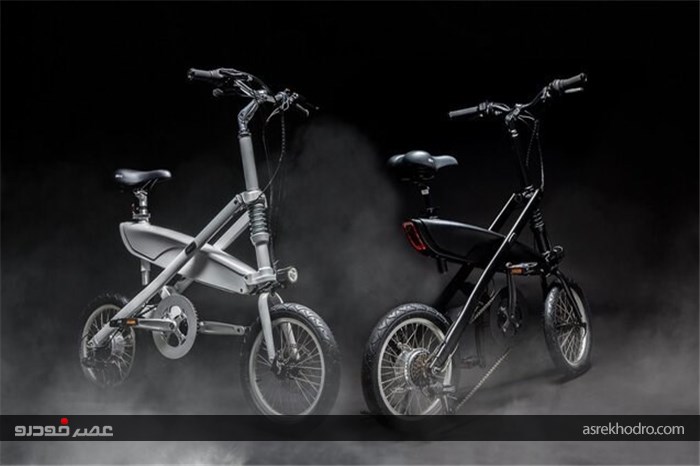 امکانات فوق‌العاده در دوچرخه تاشو برقی + تصاویر