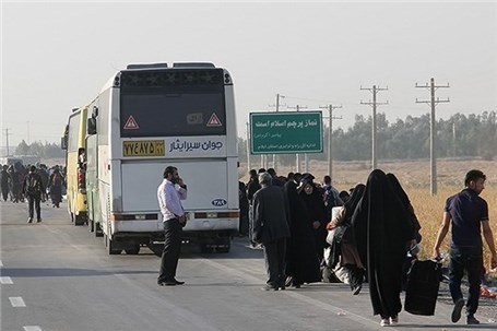 تردد وسایل نقلیه حامل زائران از محور پلدختر- خرم آباد ممنوع است