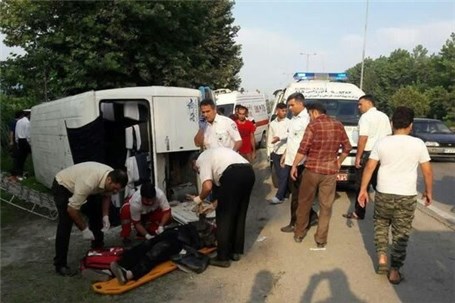 600 خودرو در راه‌های آذربایجان‌شرقی تصادف کردند