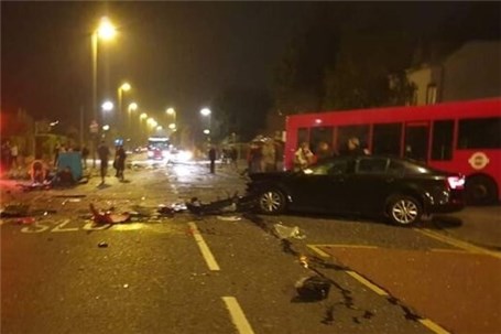سانحه رانندگی در جنوب لندن قربانی گرفت