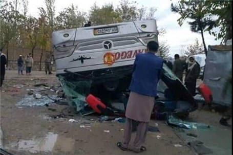 واژگونی مرگبار اتوبوس مسافربری در افغانستان