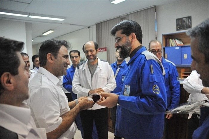 دیدار مقیمی از کادر درمان ایران خودرو