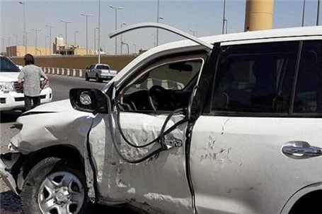 خودرو سفارت ایران در بغداد بر اثر لغزندگی دچار حادثه شد
