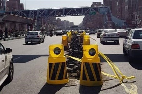 توضیحات پلیس راهور درباره اصلاح هندسی مسیر شرق به غرب بزرگراه شهید خرازی