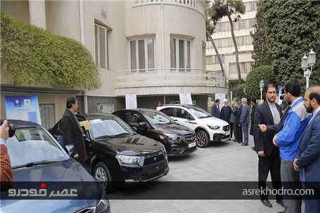 گزارش تصویری رونمایی از 4 محصول بومی جدید ایران خودرو و سایپا توسط رییس جمهور