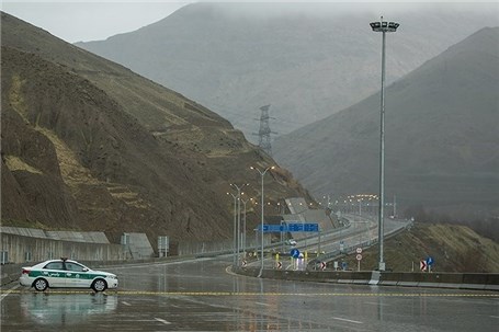 محدودیت تردد در آزادراه تهران-شمال